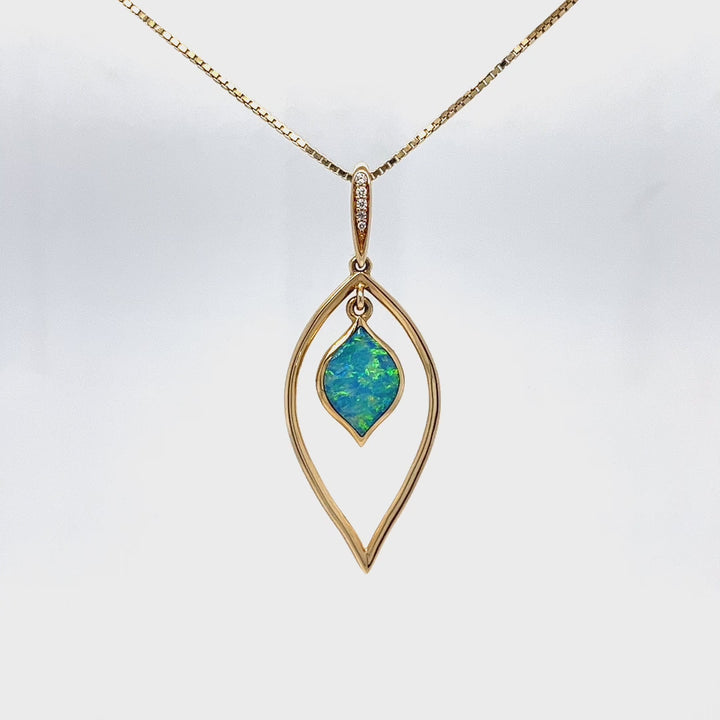 Kabana Opal Pendant Necklace