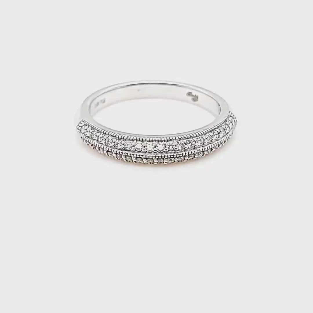 0.20 Carat Diamond Wedding Band