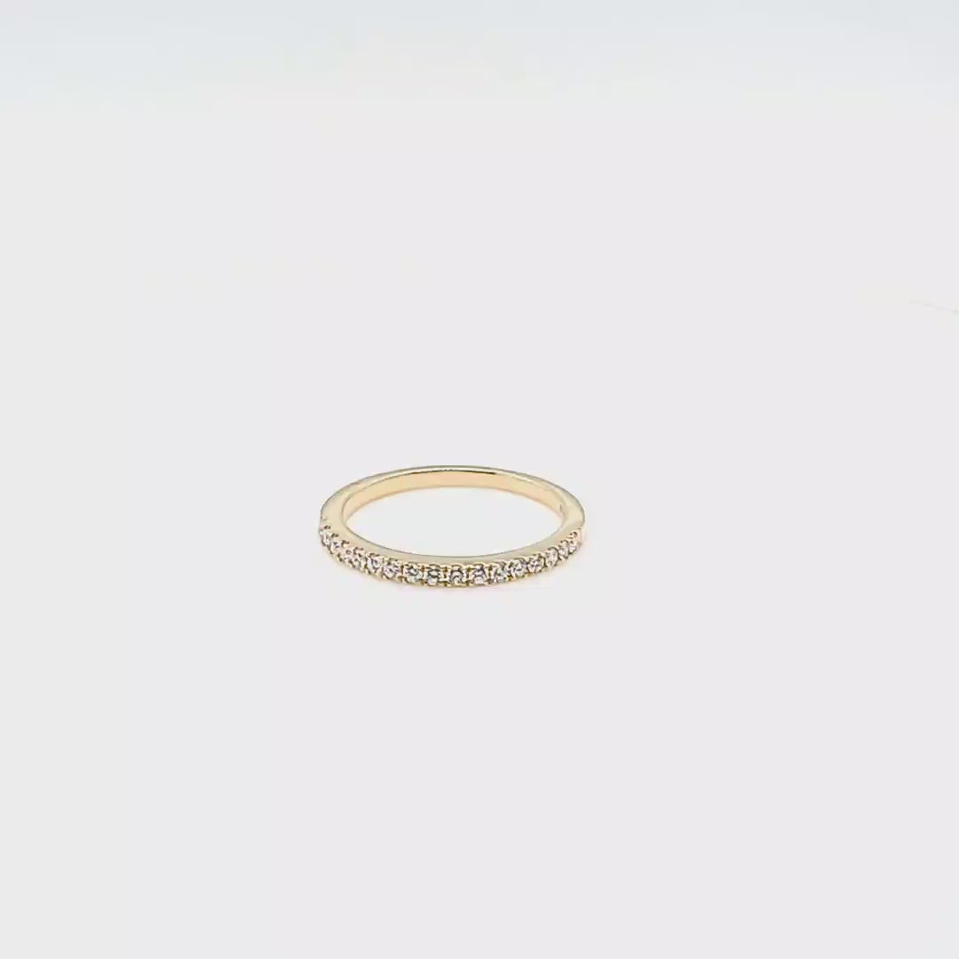 0.24 Carat Diamond Wedding Band