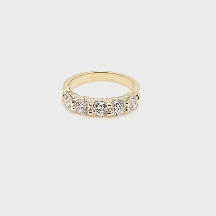 1.50 Carat 5 Stone Diamond Ring