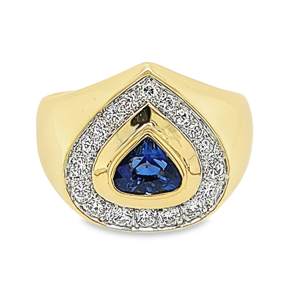 Estate-sapphire-and-diamond-wide-ring