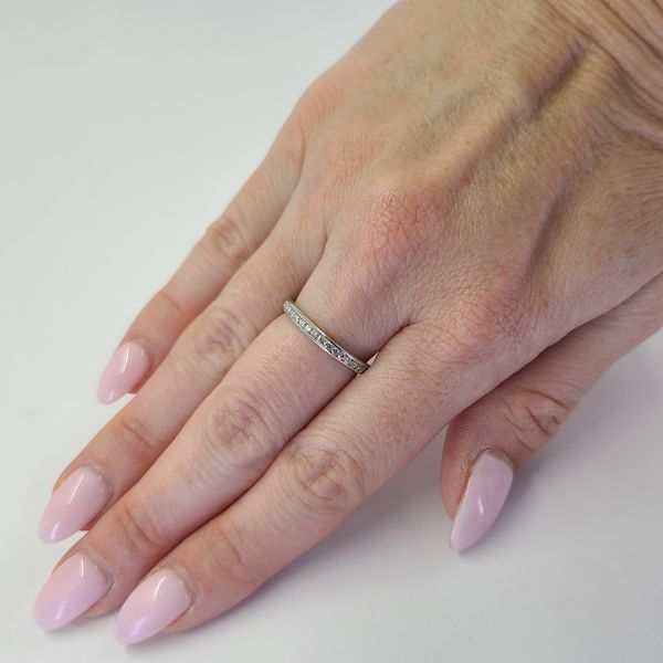 Platinum Diamond Eternity Band