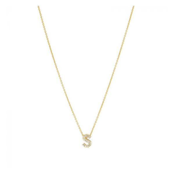 Roberto-Coin-Tiny-Initial-diamond-necklace