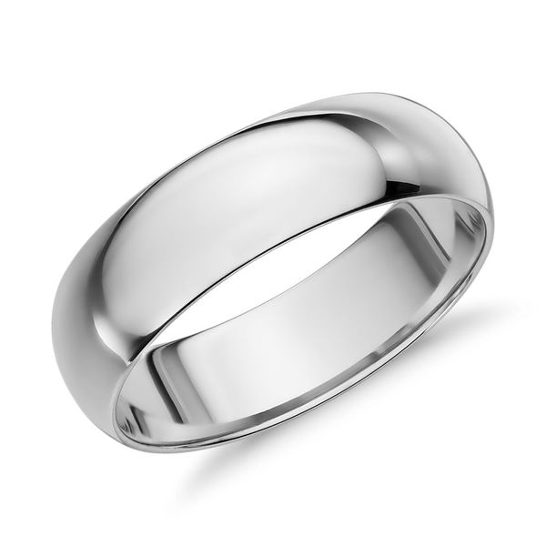 6mm wedding band