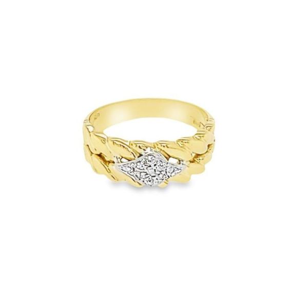 double-band-diamond-ring