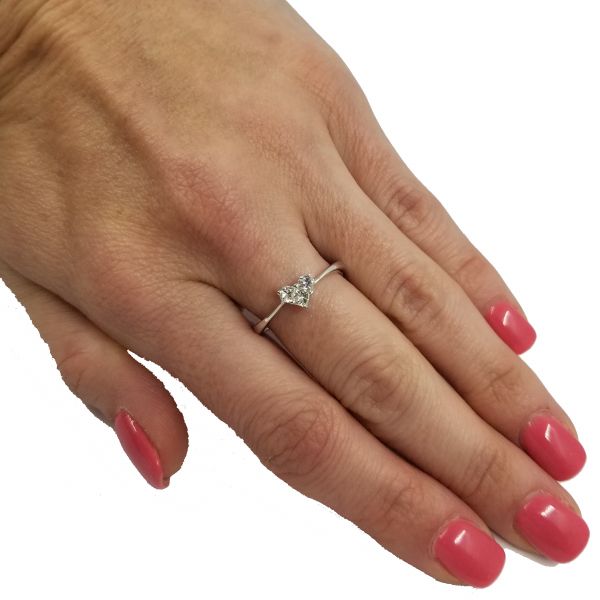 Diamond Heart Ring