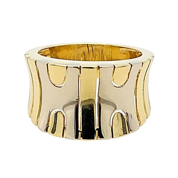 Estate-yellow-gold-two-tone-ring