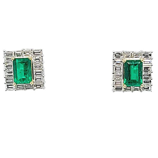 Estate-emerald-and-diamond-earrings