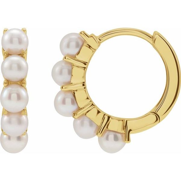 Cultured-pearl-huggies-hoops