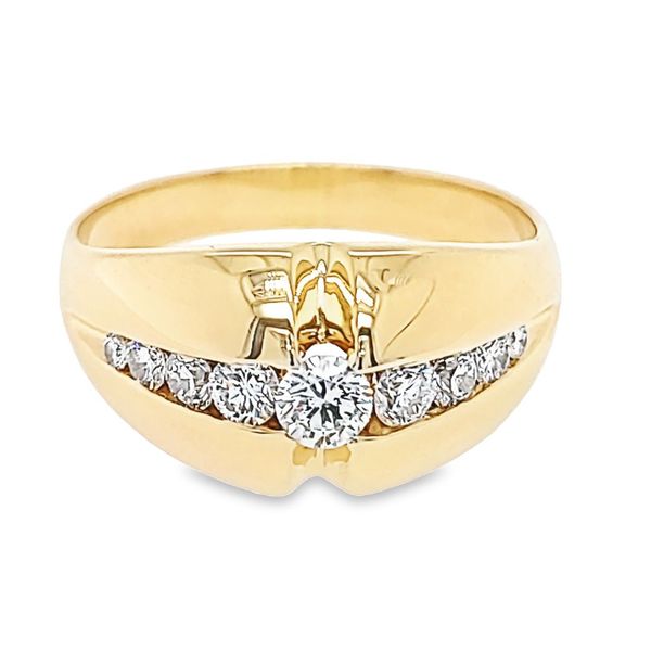 Men's-Channel-set-ring-18-Karat-yellow-gold